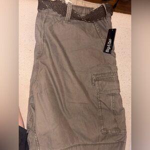 Nwt mens Arizona belted cargo shorts